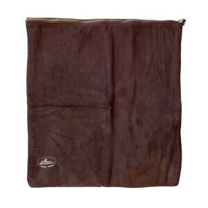 Pacific Silvercloth Brown Zippered Tarnish Prevention Storage Bag - 9.25” x 9.5”
